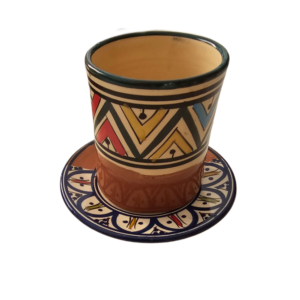 Traditional Moroccan Ceramic Cup